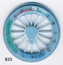 Scan of castings B33