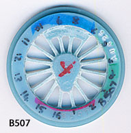 Scan of casting B507